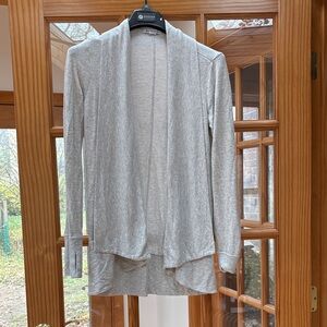 Athleta Light Gray Cardigan XS